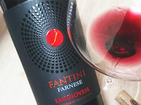 Fantini Sangiovese terre di chieti 2016／ファンティーニ サンジョヴェーゼ